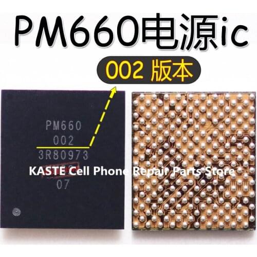 5pcs PM660 002 power ic and reballing stencil