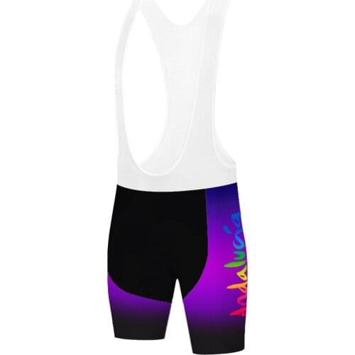 Andalucia Culotes Culote Gel Cullotte Bermuda Masculina Culotte Ciclismo Hombre Cuissard Cyclisme Homme Short Cycliste Homme