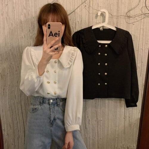 Белые блузки YGhan China At AliExpress