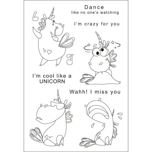 11x16 animal Transparent Clear Stamps Silicone Seals for DIY scrapbooking photo album Card Making