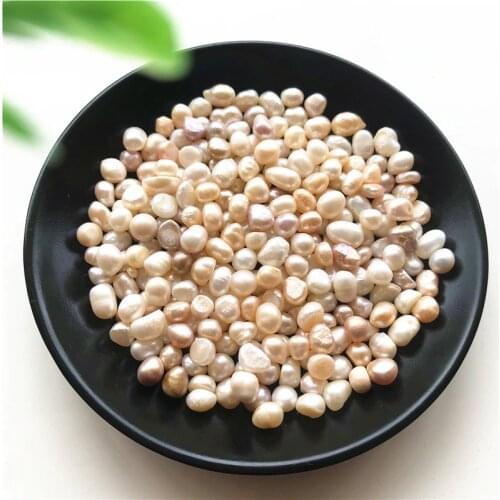 50g 5-8mm Natural Pearl Quartz Crystal Rough Polished Gravel Specimen Tibet F212 Natural Stones and Minerals