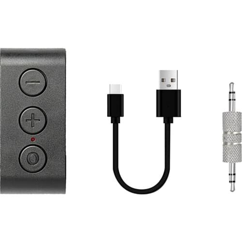 Wireless Bluetooth Receiver Car MP3 Player with TF3.5 mm Aux Bluetooth 5.0 Adapter for Car Speaker Headphone Hands-Free