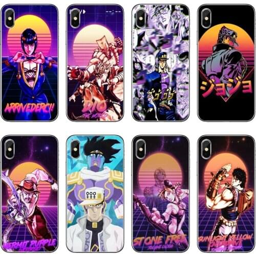 JOJOS BIZARRE ADVENTURE OVER HEAVEN Phone Case For iPhone 12 11 Pro Max Mini XS Max XR X 8 7 Plus 6 6S Plus 5 5S SE 2020