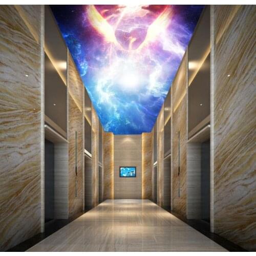 Photo Background Ceiling Mural Wall Papers Home Decor 3d ceilings 3D fantasy ceiling mural