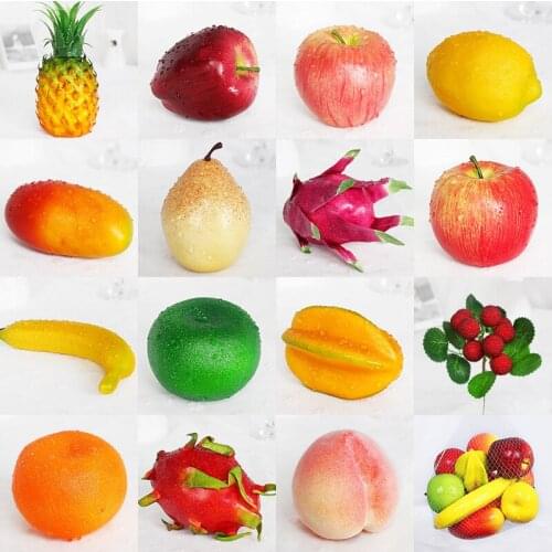 Simulation Fruit Restaurant Decoration Fruits Multi School Teaching Model Photography Props Simulation Fake High QualityPlant