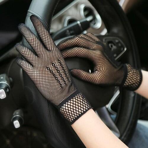 Gloves Cool Lace Gloves Summer Ladies Mesh Sunscreen Gloves Etiquette Gloves Fashion Wedding Bridal Wedding Gloves