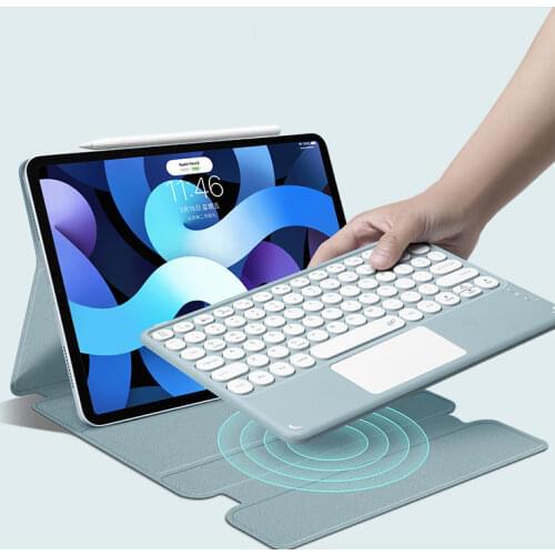 For iPad Air 4 10.9 Magnetic Keyboard Case Smart Wireless Mouse and Keyboard for iPad Pro 11 2018 2020 2021 Funda Case