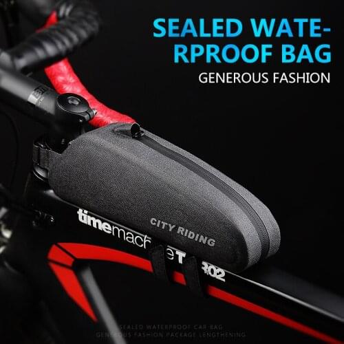 Mountainpeak Bicycle Bags Waterproof Bike Front Beam Pack Tube Saddle Bag bike Saddle Bag Bike Top Front Tube Cycling Equipment