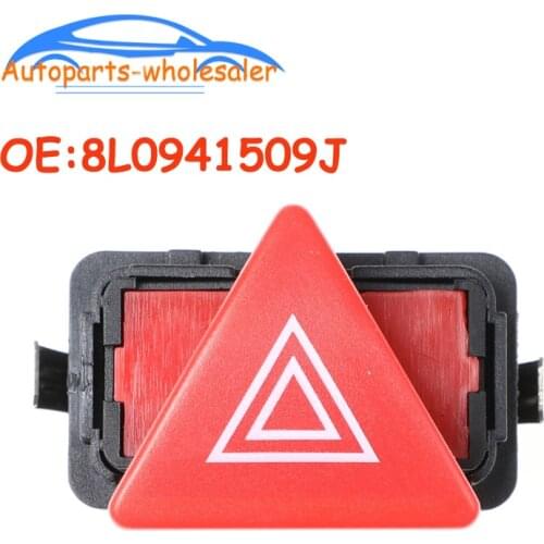 New 8L0941509J Hazard light Warning Flash Switch For Audi A3 8L MK 1 1996-2001 Car Accessories