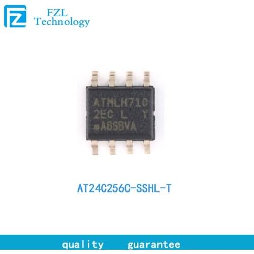 50pcs AT24C256C-SSHL-T 256KB SOP-8 serial port EEPROM storage original authentic