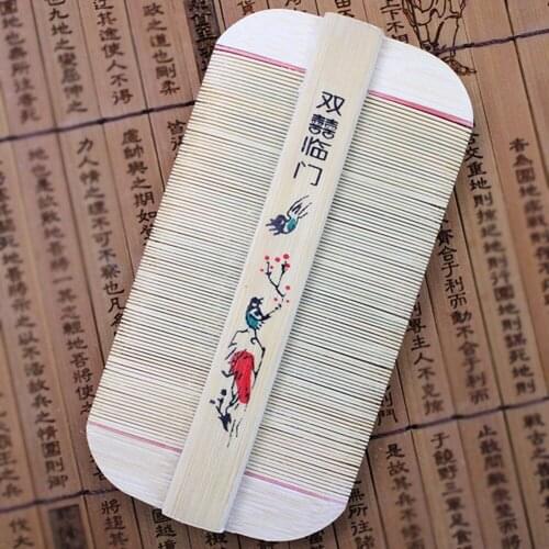 Hairdressing Fine-tooth Household Encryption Scorpion Removal Super Dense Scraping Dandruff Practical Supplies Bamboo Comb