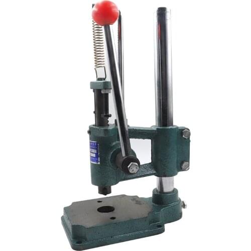 DIY Leather Round Head Punching Machine Hand Press Puncher Heavy Duty Machine Leather Hole Cutter Device Craftwork Supplies