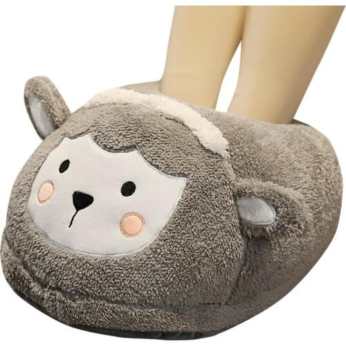 Hot plush toy stuffed Animal slippers Unicorn Cat Flamingo Lion Dinosaur cushion hand warmer Pig Dinosaur foot warmer pillow
