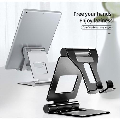 Tablet Holder Desktop Tablet Adjustable Stand for Ipad Pro Aluminum Alloy Foldable Mount for Home Office for Ipad Air3 HUAWEI