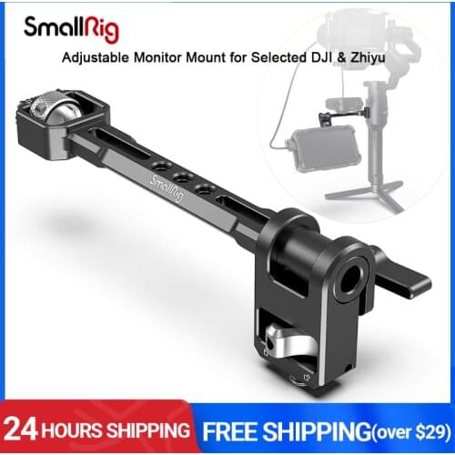 SmallRig Adjustable Monitor Mount For DJI RONIN-S/RONIN-SC & ZHIYUN CRANE 3/CRANE 3S/WEEBILL-S & MOZA AirCross 2 Gimbals -2889