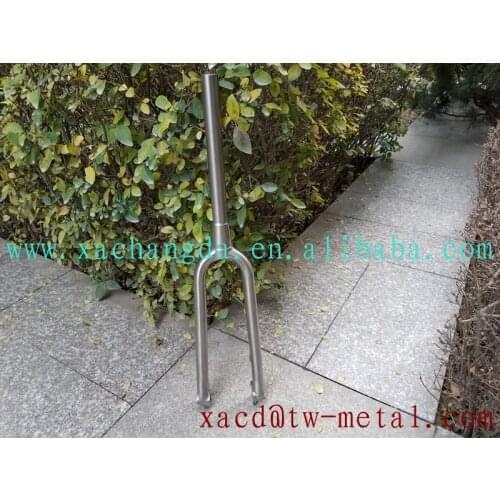 Titanium Time Trial bicycle front fork titanium road bike front fork customized Ti front fork made in china