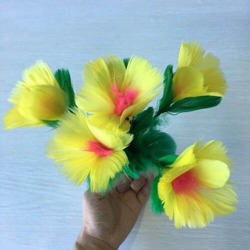 Miracle Flower Feather Flower Magic Tricks Stage Magic Accessory Gimmick Toys Magician Trick