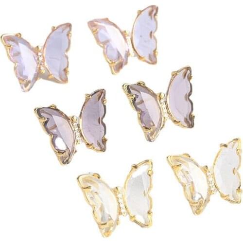 ZSLBS Fashion Butterfly Stud Earrings For Women Zirconia Crystal Earring Jewelry Gifts Pendientes Boucle Oreille Femme Brincos