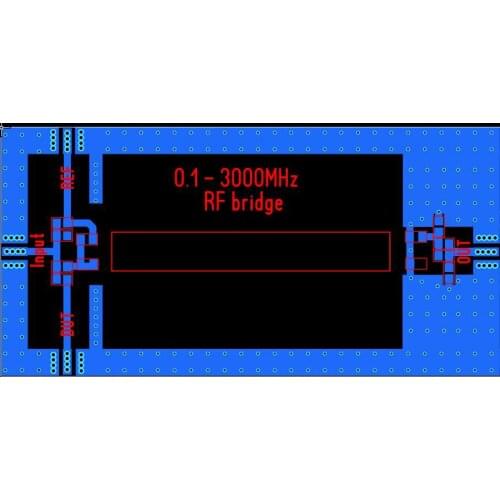 0.1-3000MHz RF SWR Bridge SWR Bridge Standing Wave Bridge Standing Wave Ratio Bridge