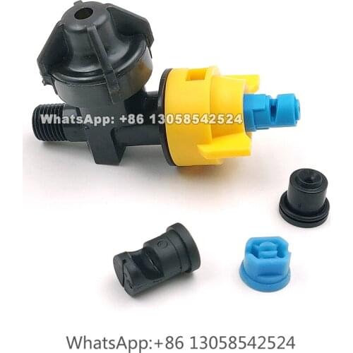 1/4"cow farm misting anti-drip plastic fan full cone nozzle for cooling disinfection cattle farm cooling humidification system