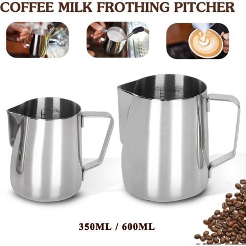 Coffee Frother Cup Latte Art Maker Cup Frothing Pitcher Milk Jug Italian Espresso Creamer Coffee Machine Accessories