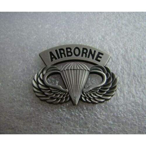 US Army Airborne Paratrooper Parachutist Wings Pin Badge Brooch Military armyshop2008