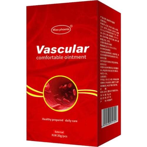 H7JC 30g Chinese Natural Herbal Medicine Ointment Varicose Veins Vascular Inflammation Massage Cream Cure Vasculitis Phlebitis