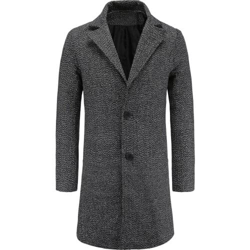 JAYCOSIN Mens Wool Coats
