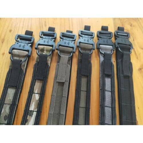 Mens Molle Tactical Belts Nylon Military Waist Belt Training Waist BELT Hunting
