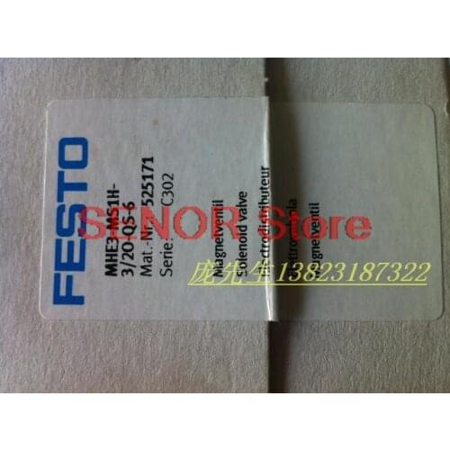 New original solenoid valve MHE3-MS1H-3 2O-QS-6 525171