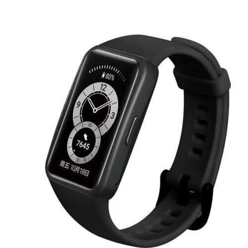 Silicone strap for Huawei band 6/Honor band 6 correa Men/Women replacement bracelet wristband for Huawei band 6 original strap