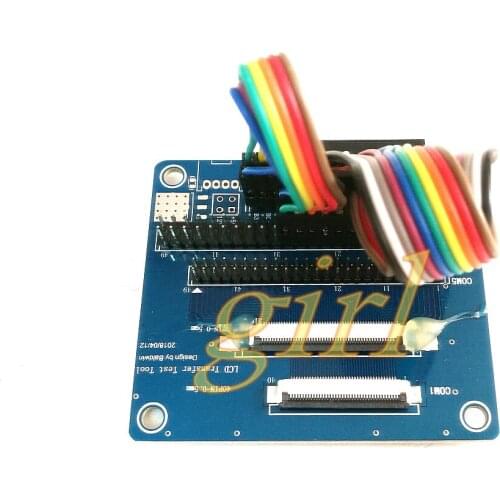 LCD screen universal transfer board FPC to LVDS soft line to general screen line interface tester