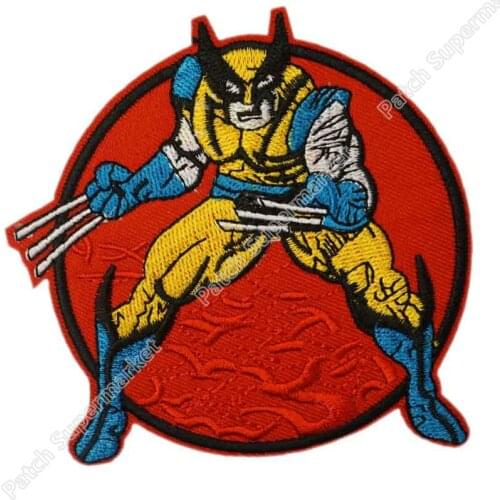 3.5" Wolverine LOGAN Superhero upcoming 2017 film Movie iron on patch applique badge emblem