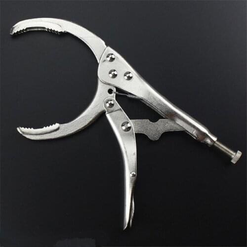 40-100mm Multi-purpose Self Grip Oil Filter Plier Spanner Wrench Removal Tool
