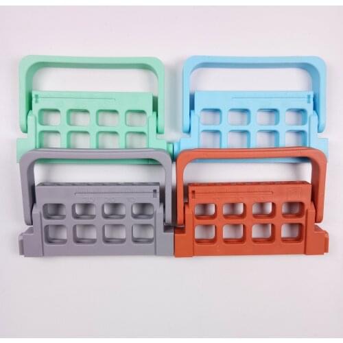 5Pis Dental Autoclavable Endodontic Block 8 Holes Measure Endo Files Holder