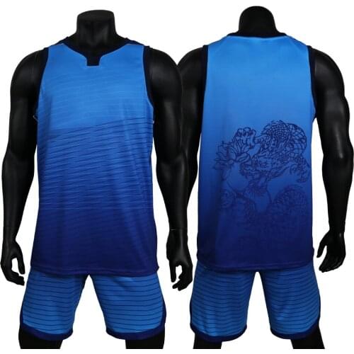 Basketball jersey design your own logo and number basketball wear sports uniforms sets