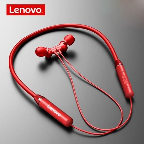 Lenovo HE05 Wireless Earphones IPX5 Waterproof Sport Bluetooth 5.0 headset Sweatproof Earbuds with Mic Noise Cancelling earphone