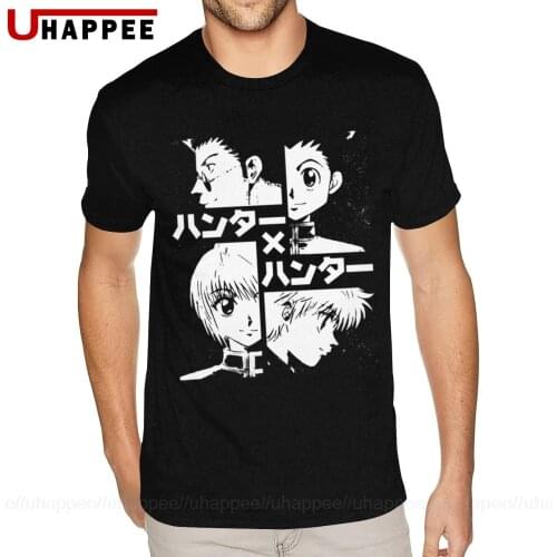Anime Hunter X Hunter T Shirt Couple 2020 Best Quality Shirt for Men Short Sleeved Cheap Brand Official Apparel