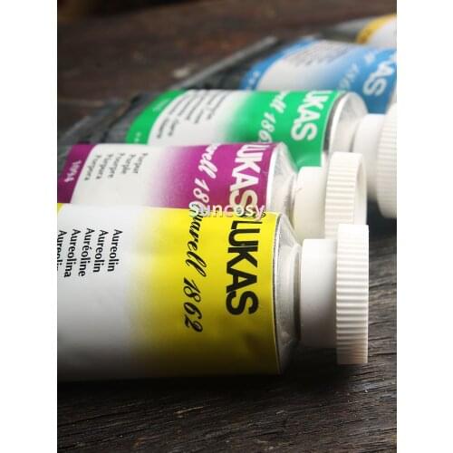Lukas 1862 Aquarell Professional Artist Quality Watercolor Paint, 24 ml, Vivid Luminosity and Clean, True-to-life Color
