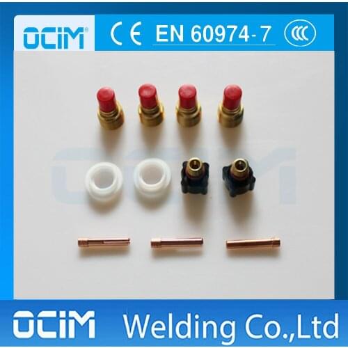 80PCS TIG Torch Consumables Kit For Tig Torch SR WP9 WP20 WP25