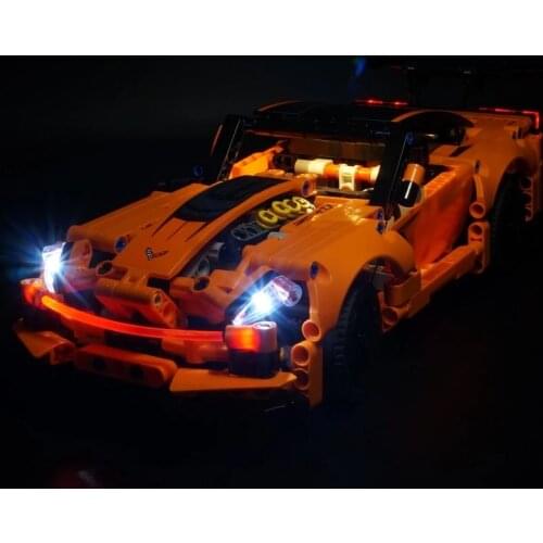 Led Light kit (classic version) For Technic Series 42093 Corvette ZR1