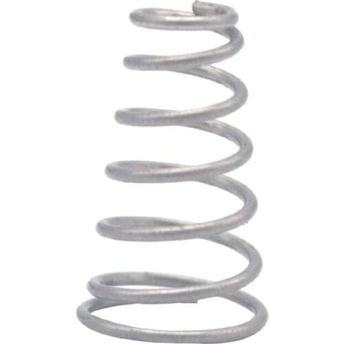 0.5x3.7-6.5x10.8 Tapered Tower Steel Conical Spiral Cone Shape Compression Spring For Scissors