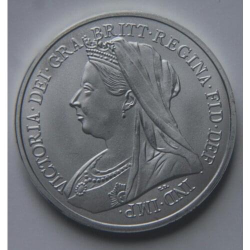 Queen George of VictoriaKill dragon Metal Coin Plated Commemorative Coin Badge medal for collection Arts Gifts Souvenir