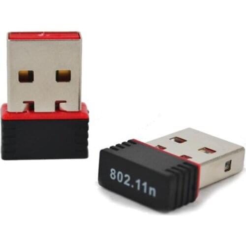 Mini USB WiFi Adapter N 802.11 b/g/n Wi-Fi Dongle High Gain 150Mbps wireless Antenna wifi for computer