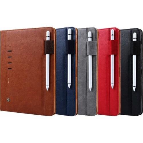 Retro Multifunction Leather Skin Magnet Shell Case For Apple iPad Pro 11 2018 11 inch Tablet Stand Card Smart Funda Capa Cover