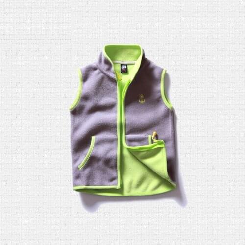 Baby boys girls fleece soft vest coat 2020 spring autumn fashion kids vest jackets children clothes for 2 3 4 5 6 7 8 years