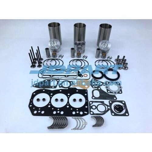 New 3TNC80 Overhaul Kit Piston Rings Bearing Set Full Gasket Kit Engine Valve For Yanmar
