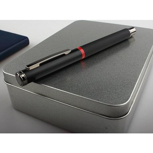 New Forest Metal Fountain Pen Blue Nib EF/F/Bent Beautiful Tree Texture Excellent Writing Business Office Pen