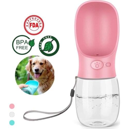Pet Dog Water Bottle Portable Drinking water feeder for Dogs Outdoor Travel Water Bottle Dogs Water Bowl Pet Supplies
