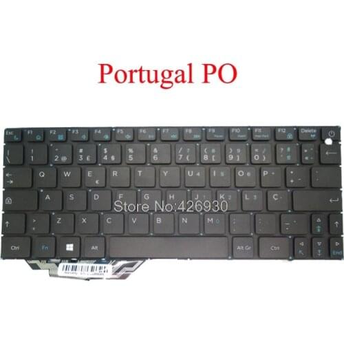PO Laptop Keyboard DK258E US-B YX-K2026 G160524 YXT-NB92-10 342580016 Portugal black without frame new